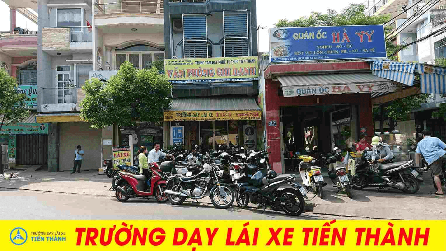 Trường dạy lái xe tiến thành 