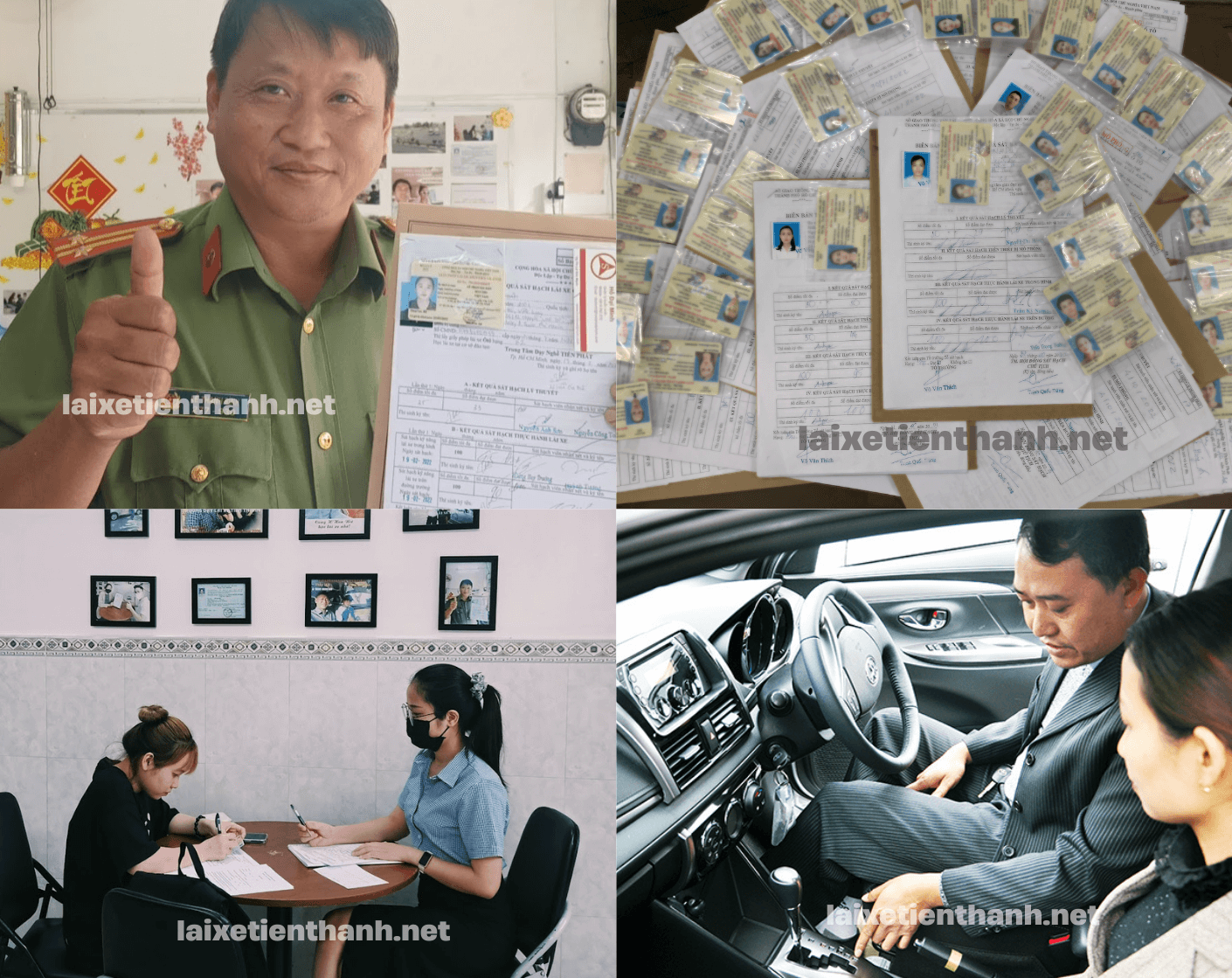 Hình ảnh sinh viên của trường thành công