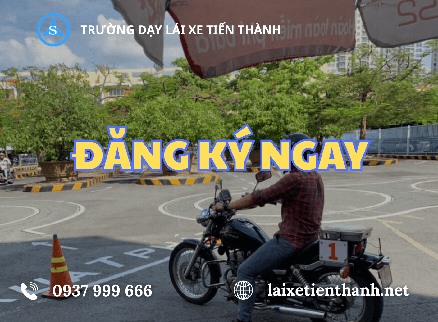 Thi bằng lái xe máy theo quy định mới 