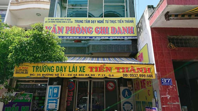 Vp Quận 6 -trường dạy lái xe tiến thành